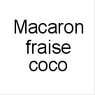 Macaron+fraise+coco